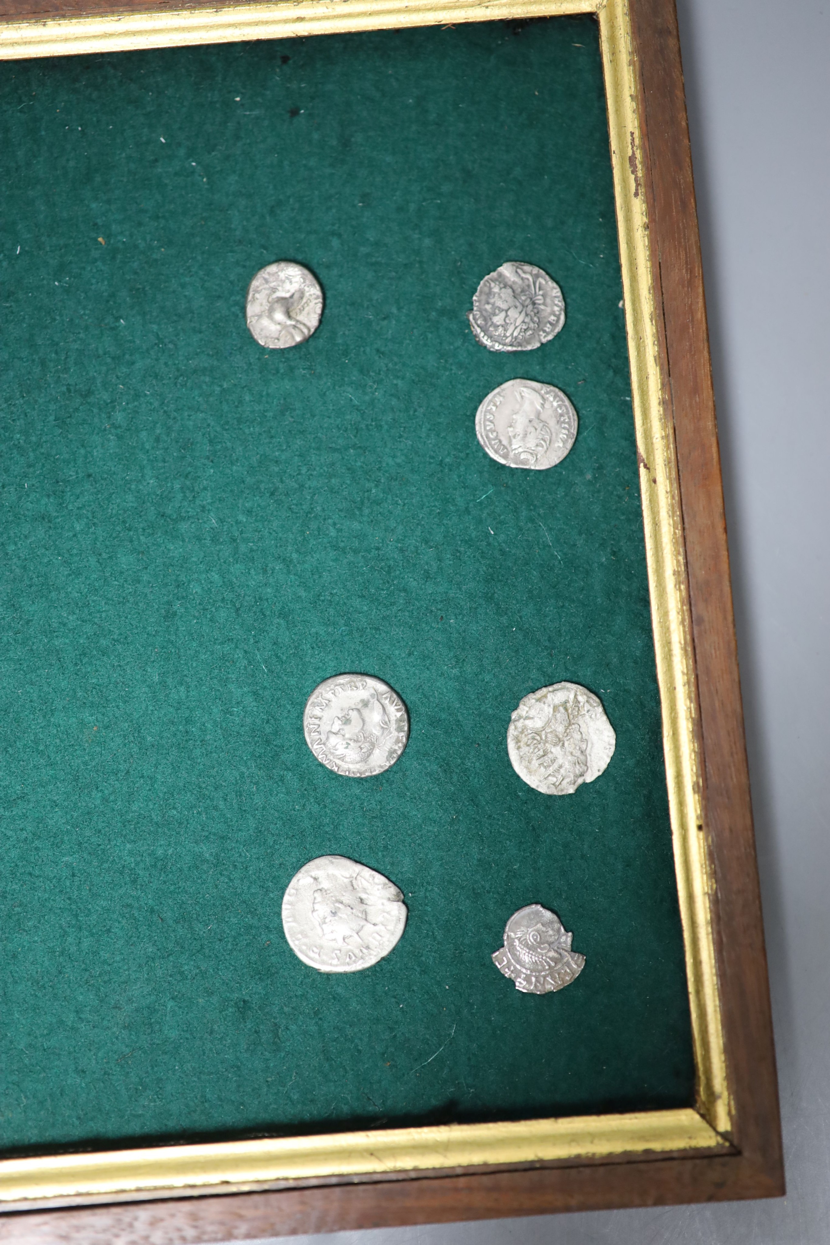 A collection of Roman AR and AE coinage found in Sussex